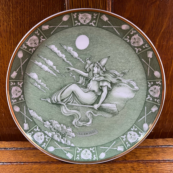 Pre-Order Victorian Green Salem Witch Plate